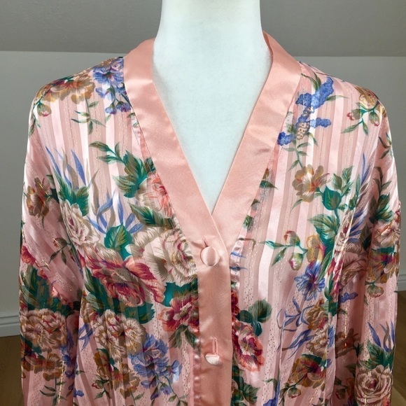 Vintage 90’s Victoria’s Secret Floral Blouse - Picture 2 of 10